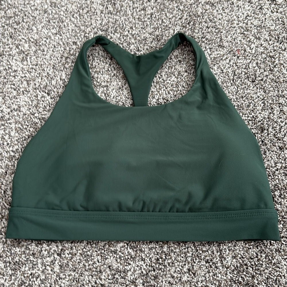 CALIA Women's Skinny Racerback Sports Bra in Green - Picture 5 of 5